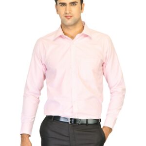 Belmonte Men Stripes Pink Shirts
