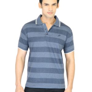 Proline Men Blue Polo T-Shirt