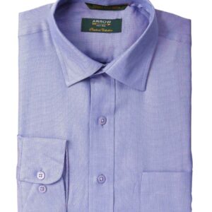 Arrow Men Solid Lavender Shirts