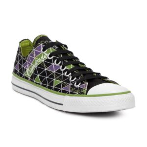 Converse Unisex Printed Black Shoes