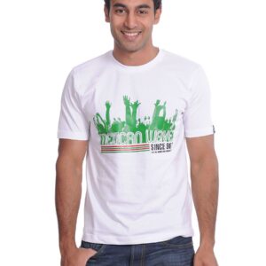 FIFA Mens Mexican Wave White T-shirt