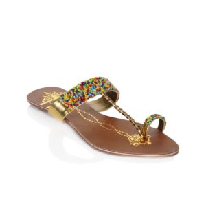 Catwalk Women Beads Multi Coloured Flats
