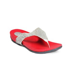 Catwalk Women Silver Flats