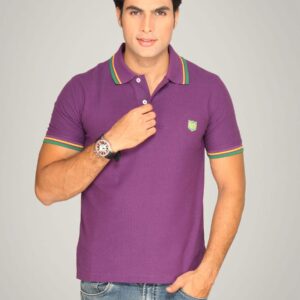 Classic Polo Men's Swiss Purple T-shirt
