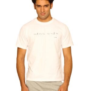 Urban Yoga Men's Hush White T-shirt