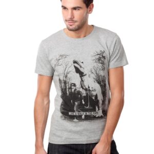 Jack & Jones Men Dino Grey T-shirt