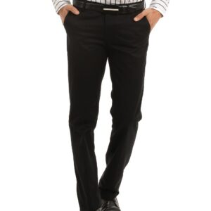Indian Terrain Men Black Trousers