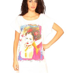 UCB Women's Photo Prints White T-shirt