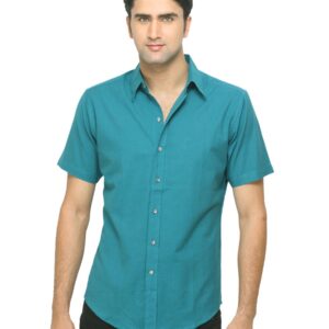 Fabindia Men Blue Shirt