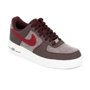 Nike Men Wine Air Force Casual Shoes