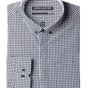 Arrow New York Men Black Check Slim Fit Shirt