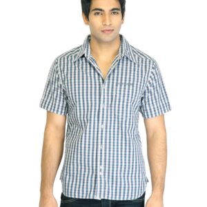 Levis Men Check Navy Blue Shirts