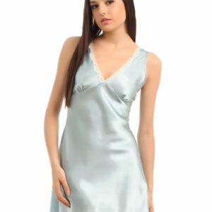 Bwitch Women Blue Tulip Nightdress
