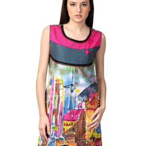 Span Women Multi Coloured Kurta
