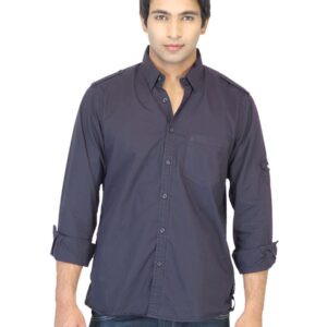 Indigo Nation Men Purple Shirt