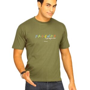 Tantra Men's Friends Olive Green T-shirt