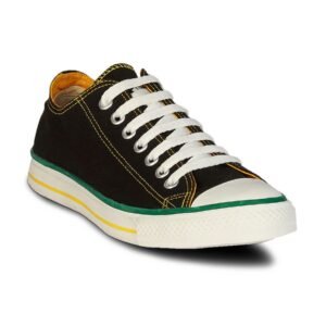 Converse Unisex Rolldown Black Yellow Canvas Shoe