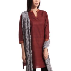 Fabindia Grey Dupatta