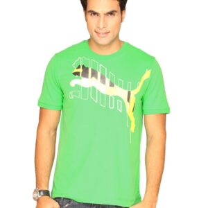 Puma Men's Graphics Story Green T-shirt