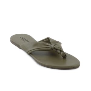 Carlton London Women Casual Green Flats