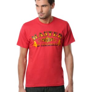 Myntra Men Master Of Ceremonise Red T-shirt