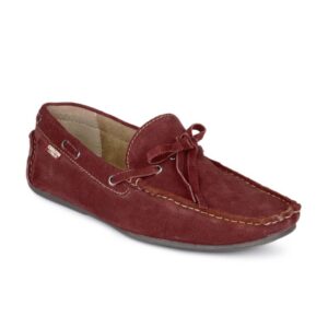 Carlton London Men Maroon Shoes