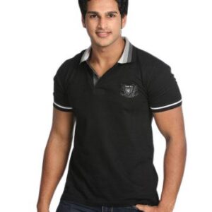 Classic Polo Men's Plane Black T-shirt