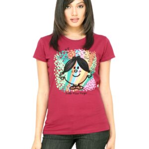 Little Miss Women Magic Maroon T-shirt