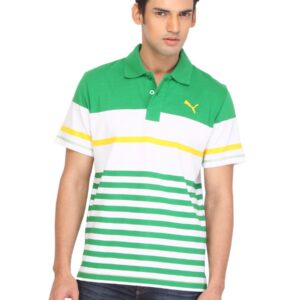 Puma Men Schon Polo Green T-shirt