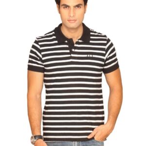 Lee Men's Striper Black White T-shirt