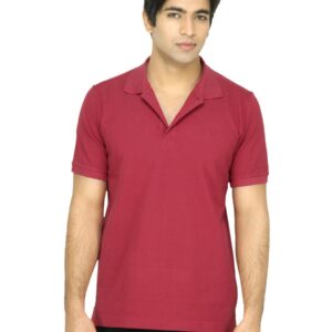United Colors of Benetton Men Red Polo TShirt