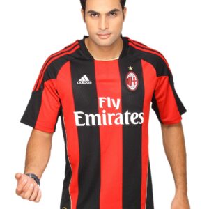 ADIDAS Men Ac Milan Red Black Jersey