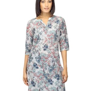 W Women Printed White Kurta