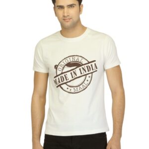 Myntra Men Made In India Off White T-shirt