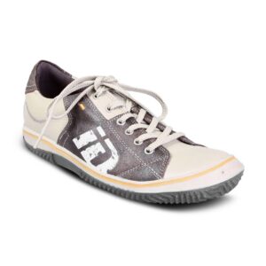 iD Men's Leather Timber White Graphic Shoe