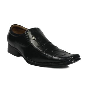Provogue Men's Formal Black Shoe