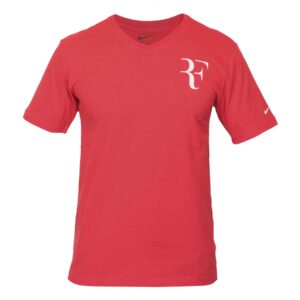 Nike Men Printed Red T-shirt