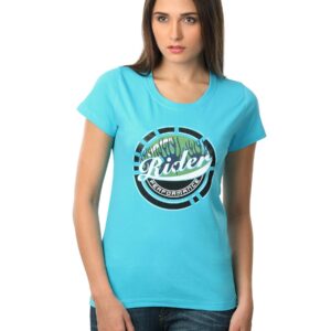 Myntra Women Rider Blue T-shirt