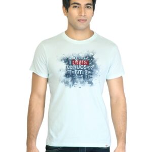 Levi's Men Printed Blue Tshirts