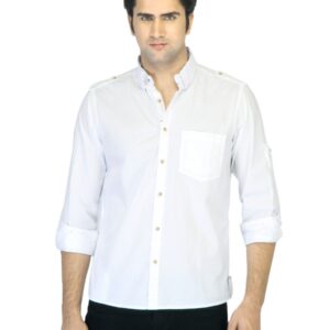 Indigo Nation Men White Shirt