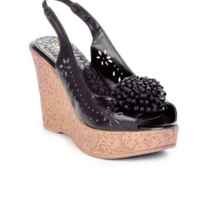 Catwalk Women Black Wedges