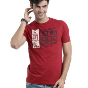 Locomotive Men Red T-shirt