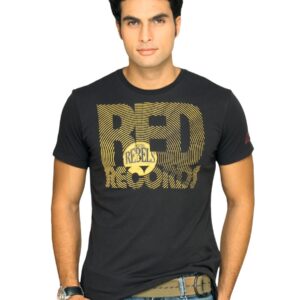 s.Oliver Men's Sound Rebels Black T-shirt