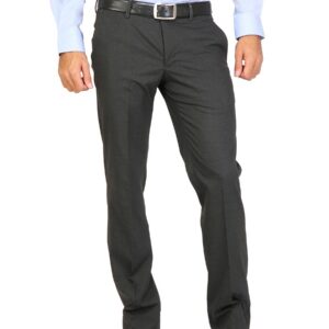 Arrow Men Solid Black Trousers