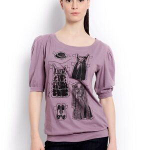United Colors of Benetton Women Light Winter Purple Tops