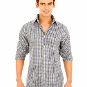 United Colors Of Benetton Men Light Winter Blue Shirts