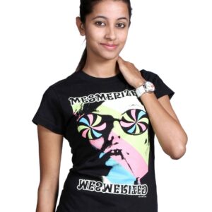 Inkfruit Women's Mesmerize Black T-shirt