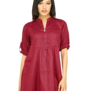 Aneri Women Kavita Maroon Kurti