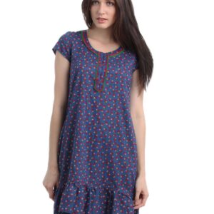 Myntra Women Blue Kurta
