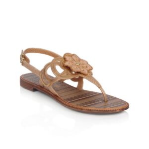 Grendha Women Jola Cigana Gold Flats